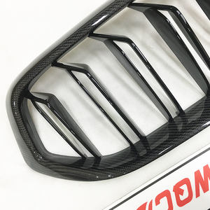 Kisi depan gaya <span class=keywords><strong>M</strong></span> serat karbon untuk BMW 6 Series G32 GT LCI Sedan 2021 + kisi tengah Bumper depan - Product Image 5