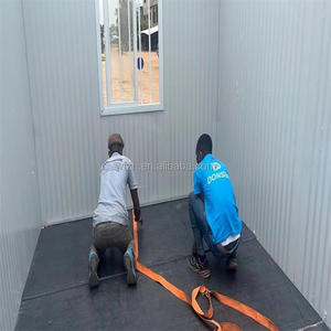 20ft Midcentury Modern Design Detachable Prefabricated Modular Steel Container <b>House</b> Steel Structure Fast Install Durable - Product Image 4