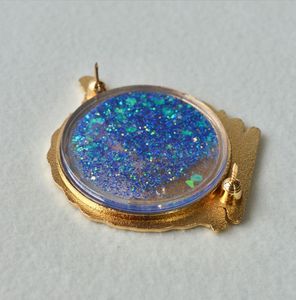 Haute qualité Magic Academy <span class=keywords><strong>broche</strong></span> en métal château magique Quicksand Badge sac créatif accessoires émail épinglette - Product Image 5