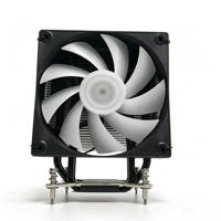 4 Heatpipes ARGB CPU Cooler 120mm Fluid Bearing PWM Fan Copper Heatpipe Air Cooler for Desktop PC Synchronized Lighting