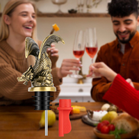 Accessoires de vin cadeau Dragon vin verseur pour faveur d'invité de mariage-bouchon décoratif de verseur d'alcool pour outil de cuisine de bar