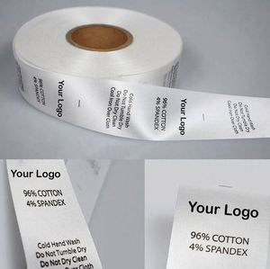 Diseña Tu Propia Etiqueta, Etiquetas de Cuidado para Coser en la Ropa, 100% Algodón, Tallas XS S M L XL XXL, Etiquetas Plegables para Accesorios de Ropa - Product Image 4