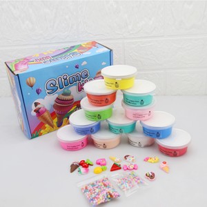 CHENXI Ensemble de 12 Slimes au Beurre Personnalisables Parfum Bonbon Slime Moelleux Anti-stress Boue de Coton pour Enfants Jouet - Product Image 2