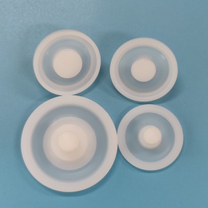 Diafragma redondo con tornillos de rosca Mecanizado CNC productos de precisión <span class=keywords><strong>PTFE</strong></span> piezas de forma especial - Product Image 2