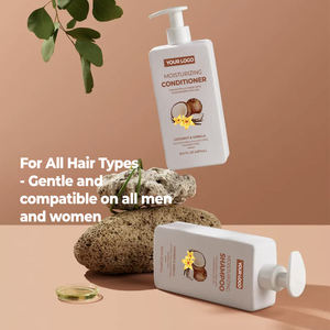 Champú <span class=keywords><strong>de</strong></span> <span class=keywords><strong>coco</strong></span> <span class=keywords><strong>de</strong></span> vainilla, fórmula nutritiva y calmante, juego para el cuidado del cabello para cuero cabelludo estresado, cabello suave sedoso y protección antioxidante - Product Image 2