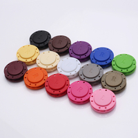 Mousqueton magnétique à dos plat, plastique nylon pour vêtements, textiles et accessoires de mode