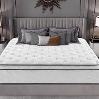 Matelas durable pour un sommeil rafraîchissant, respirant, avec ressorts ensachés individuels, isolation des mouvements, confort, haute élasticité et bonne résilience