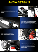 Vélo électrique tout-terrain Duotts N26, stock UE, Royaume-Uni, États-Unis, 48V 20AH, double moteur, pneus larges de 26 pouces, vélos électriques pour adultes