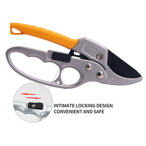 <strong>2</strong>-In-<strong>1</strong> 8'' Aluminium Ratchet Tree Pruning Garden Secateurs Global Patent Innovation Coated Sk5 Steel Plants <strong>Pruner</strong> - Product Image 5
