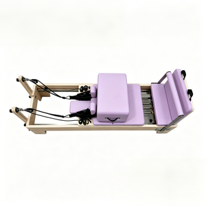 Cama <span class=keywords><strong>de</strong></span> Pilates para Niños, Deslizamiento Suave y Duradero, Madera Sólida, para Clubes <span class=keywords><strong>de</strong></span> Fitness, <span class=keywords><strong>Yoga</strong></span> y Clases <span class=keywords><strong>de</strong></span> Pilates Infantiles - Product Image 1