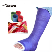 Bandage orthopédique chirurgical jetable en fibre de verre pour fracture osseuse consommables médicaux certifiés CE fournitures de soin des plaies