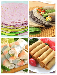 Máquina laminadora de rollos de masa de pan pita taco suave personalizada de 12 pulgadas, línea de producción de máquina para hacer lavash - Product Image 6