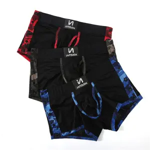 Produttore OEM Para Hombre Under Wear Logo personalizzato Par Hombr Underwear Custom Men Boxer Shorts slip da uomo Boxer