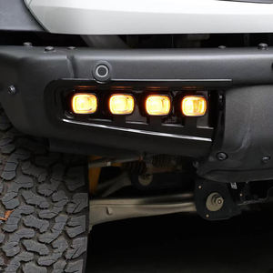 Комплект противотуманных светодиодных ламп 447762 переднего бампера подходит для Ford Bronco Black 21-23 ford bronco автомобильные лампы - Product Image 1