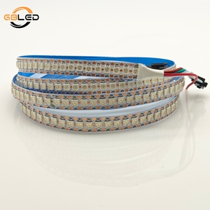 แถบไฟ LED สีขาว WS2812B PCB ระดับการป้องกัน IP20กลางแจ้งกันน้ำ5เมตรแถบ LED WS2812B 5V 144 LED อัจฉริยะ - Product Image 5