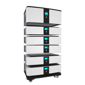 แบตเตอรี่ลิเธียมแบบโมดูลเรียงซ้อนออลอินวัน 48V 20KW/10KW ความจุ 200AH ระบบกักเก็บพลังงานภายในบ้านพร้อม BMS - Product Image 2