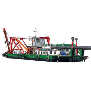 Hot Newest Sand Suction Dredging Boat Dredger for Sale Engineers Available to Service Machinery Overseas Customized Provided MAP