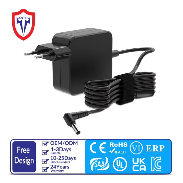 Anthy High Quality 33W PD 3.0 Laptop Charger 19V 1.75A 5.5*2.5mm DC Power Adapter with OTP/OVP Protection for Asus Notebook