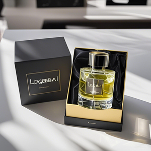 In Stock Empty Round Perfume Glass <b>Bottle</b> 100ml Perfume <b>Bottle</b> Luxury with Sprayer - Product Image 4