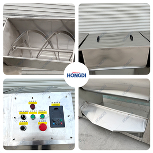 เครื่องผสมริบบิ้นคู่แบบปรับเอียงรูปตัวยูได้, เครื่องผสมผงอุตสาหกรรมสำหรับโรงงานเคลือบปุ๋ยเคมี - Product Image 5