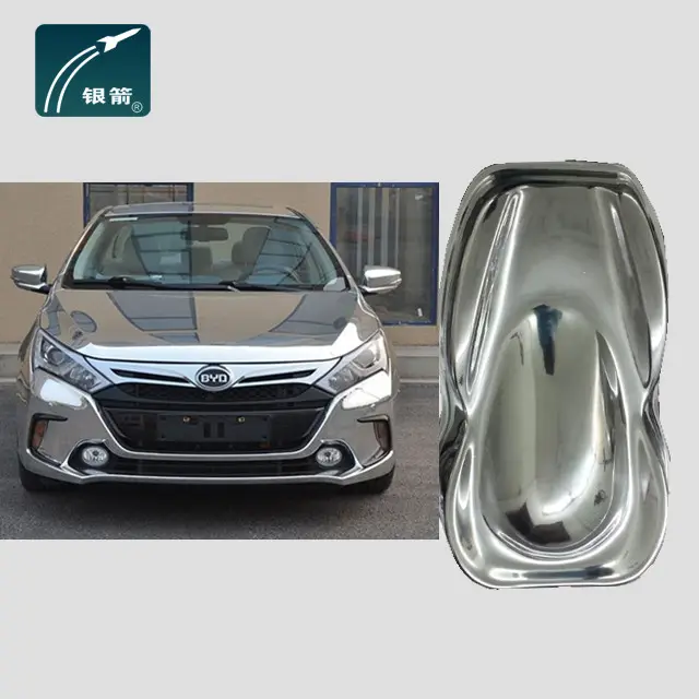 Pigment en aluminium vmp effet miroir chromé pour peinture de voiture