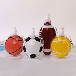 Bolsa de Agua Plegable para Camping, con Diseño de Balón de Baloncesto, Fútbol o Rugby, para Deportes al Aire Libre - Product Image 2
