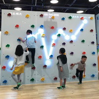 Equipo de holograma Wall Climb Kid Rock Proyector holográfico interactivo Juegos interactivos Deporte Indoor Kids Climbing Wall