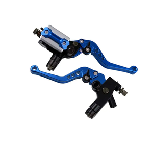 Maneta de Freno y Embrague Universal para Motocicleta 7/8, Cilindro Maestro CNC, Juego Izquierdo y Derecho, Compatible con Harley, Honda, Yamaha - Product Image 4