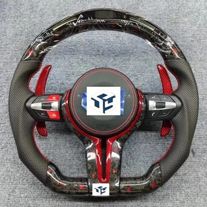 Volante de Fibra de Carbono Original Personalizado para Chasis E, Compatible con BMW E91 E90 E92 E93 E39 E46 E60 E61 <span class=keywords><strong>E65</strong></span> E66 E81 E82 E83 Z4 E89 - Product Image 6