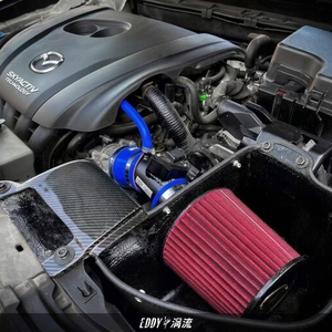 EDDYSTAR Kit d'admission d'air froid en fibre de carbone pour Mazda 3 Axela 1.5L <span class=keywords><strong>2</strong></span>.0L SKYACTIV 2014-2019, P51F133A0 - Product Image 4