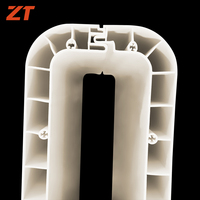 Panneau PVC emboîtable personnalisé, panneau elliptique pour mobilier d'hôtel, et fabricant de panneaux architecturaux à verrouillage