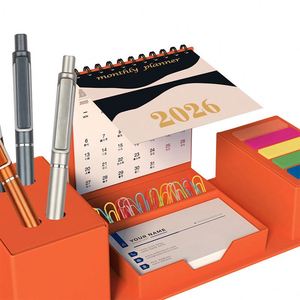 Promotion Sticky Notes School Stationery Office Supplies Multifunctional Custom Sticky Notes Box with Pen Holder and Calendar - Product Image 3