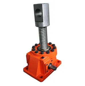 SWL screw jack for lift system power transmission 180 ratio reduction gearbox shaft mount reducer bevel helical gear unit