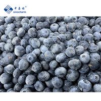 Sinocharm 4-sterrenproduct Halal Sappige Zoete Bevroren Verse Bosbessen Prijs 0.8-1.5Cm 1Kg Groothandel Iqf Bevroren Bosbessen Te Koop