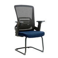 Chaise de bureau ergonomique confortable pour de longues périodes assises ; Utilisation en salle de conférence, au bureau ou à domicile ; Design moderne et minimaliste