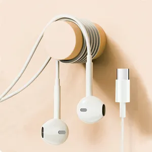 חכם רעש ביטול ב-אוזן סוג-c אוזניות שליטת חוט אוזניות מקורי סוג C אוזניות עבור טלפון נייד