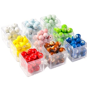 Jingdezhen Ceramic Round Beads 10mm Solid Color Loose Beads For Bracelet Making DIY Jewelry Accessories - Product Image 5