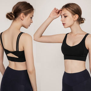 Sujetador deportivo personalizado de color sólido para yoga, cómodo, transpirable, deportivo, para mujeres adultas - Product Image 5