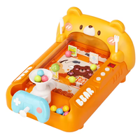 Lustige Familie Desktop-Spiele niedlichen Cartoon benutzer definierte Mini Flipper Shooting Spiel automat Kunststoff Lernspiel zeug für Kinder