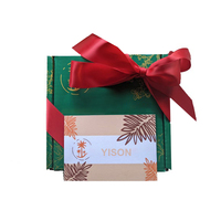 Boîte-cadeau d'emballage de dates arabes du ramadan imprimées personnalisées boîtes de dates medjool vides avec séparateur