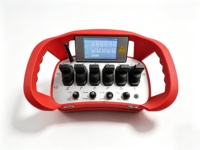 Télécommande industrielle sans fil à 6 joysticks avec écran LCD pour vanne hydraulique Danfoss, grue, grue araignée, plateforme de travail en hauteur