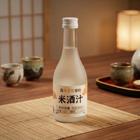 Boisson au riz sucré saveur originale en gros, 310 ml en bouteille, faible teneur en alcool 2 % pour chaînes de restaurants