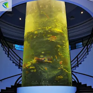 Leyu Aquarium Transparent Epais a Fort Impact Aquariums Petit Acrylique aqua tank Jetable Casting Bon Prix Grand Acrylique Grand