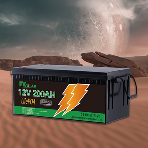 Paquete de batería de iones de litio de fácil instalación 12V 100ah 200ah para sistema solar doméstico - Product Image 4