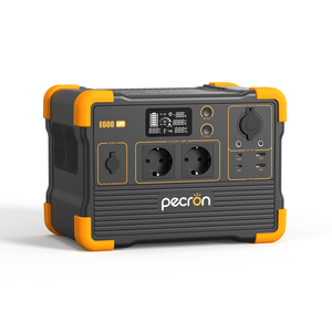 Station d'alimentation portable rechargeable E600LFP V3 1200W 614Wh, batterie mobile extérieure pour le camping, le pique-nique, la randonnée - Product Image 1