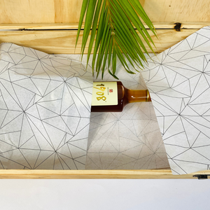 Matériaux d'emballage d'art complets d'usine-Source Papier offset fantaisie en coton avec motifs imprimables - Product Image 3