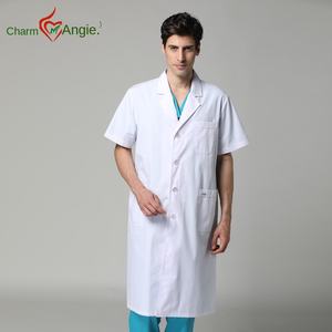 Camice da Laboratorio Unisex per Studenti di Medicina in Tessuto Dobby Poliestere/Cotone Abbigliamento Invernale ed Estivo Fornitura ODM Cina per Medici - Product Image 2