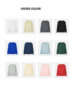 Sudaderas con logotipo personalizado sudaderas lisas baratas para <span class=keywords><strong>hombre</strong></span> <span class=keywords><strong>sudadera</strong></span> <span class=keywords><strong>blanca</strong></span> de cuello redondo en blanco - Product Image 6