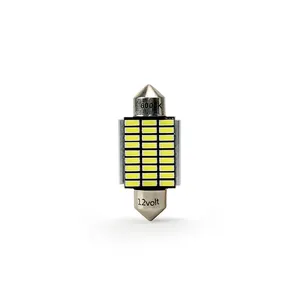 A80 LED Festoon 4014 30SMD Canbus-Non Polar LED Light Car LED Luz de lectura Interior Lámpara de lectura Festoon Luces