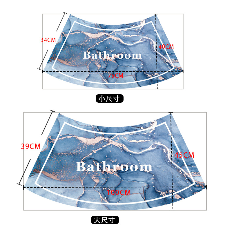 BATHROOM Sapphire - Curved